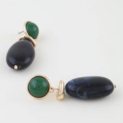 Marble Stone Drop Earrings