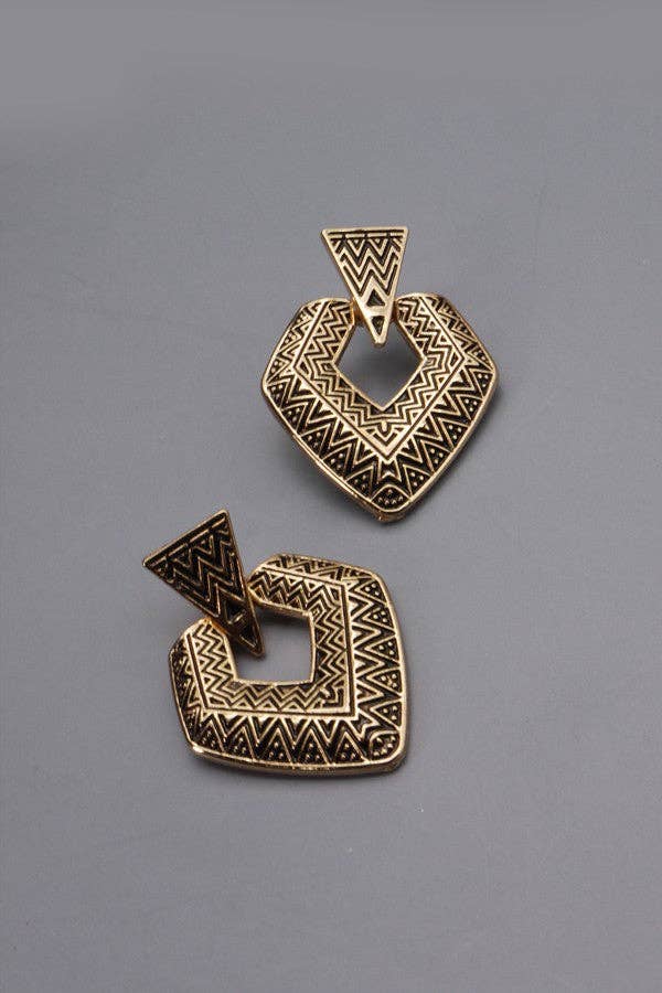 AZTEC ANTIQUE EARRINGS