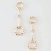 Horse Bit Drop Earrings