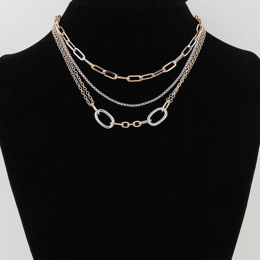 Multi Link Chain Necklace