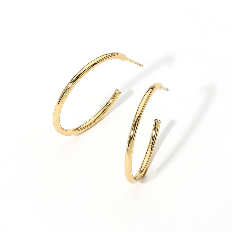 Stainless Steel Hoop Earrings
