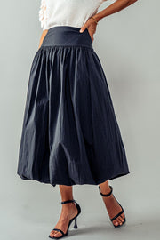 Balloon Midi Skirt