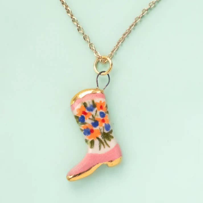 Ceramic Pendant Necklace