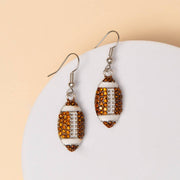 Game Day Crystal Pavé Dangle Earrings
