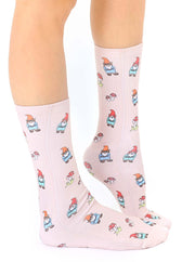 Gnomes & Mushrooms Crew Socks