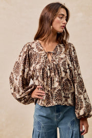 Damask Top