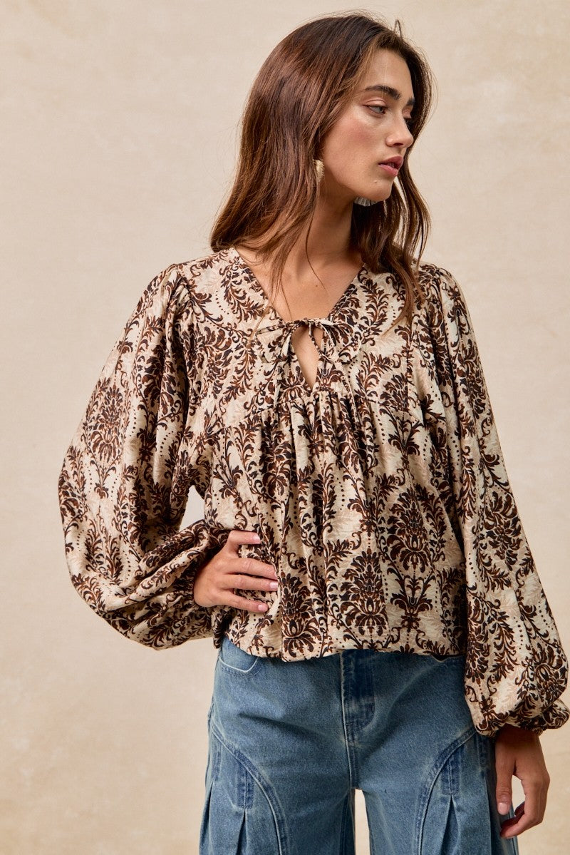 Damask Top