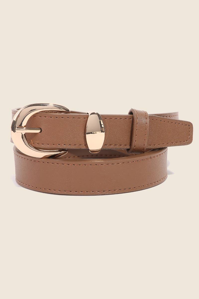 Crescent Buckle  Belt