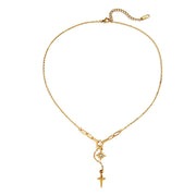 Chic Gold Plated Stainless Steel Choker Necklace