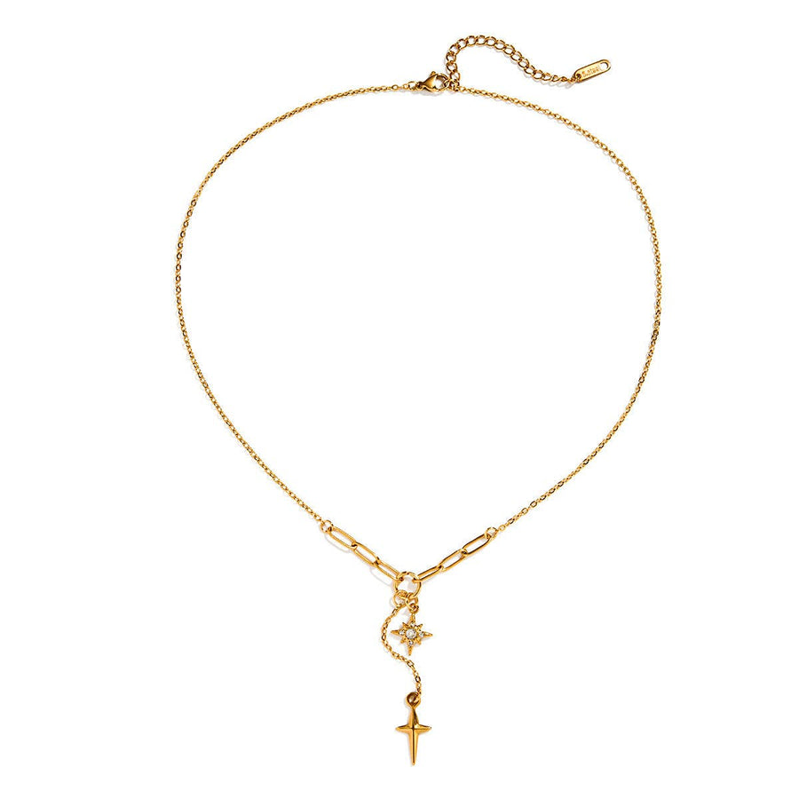 Chic Gold Plated Stainless Steel Choker Necklace