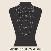 Double Chain Layered Necklace