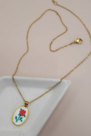 Ceramic Pendant Necklace
