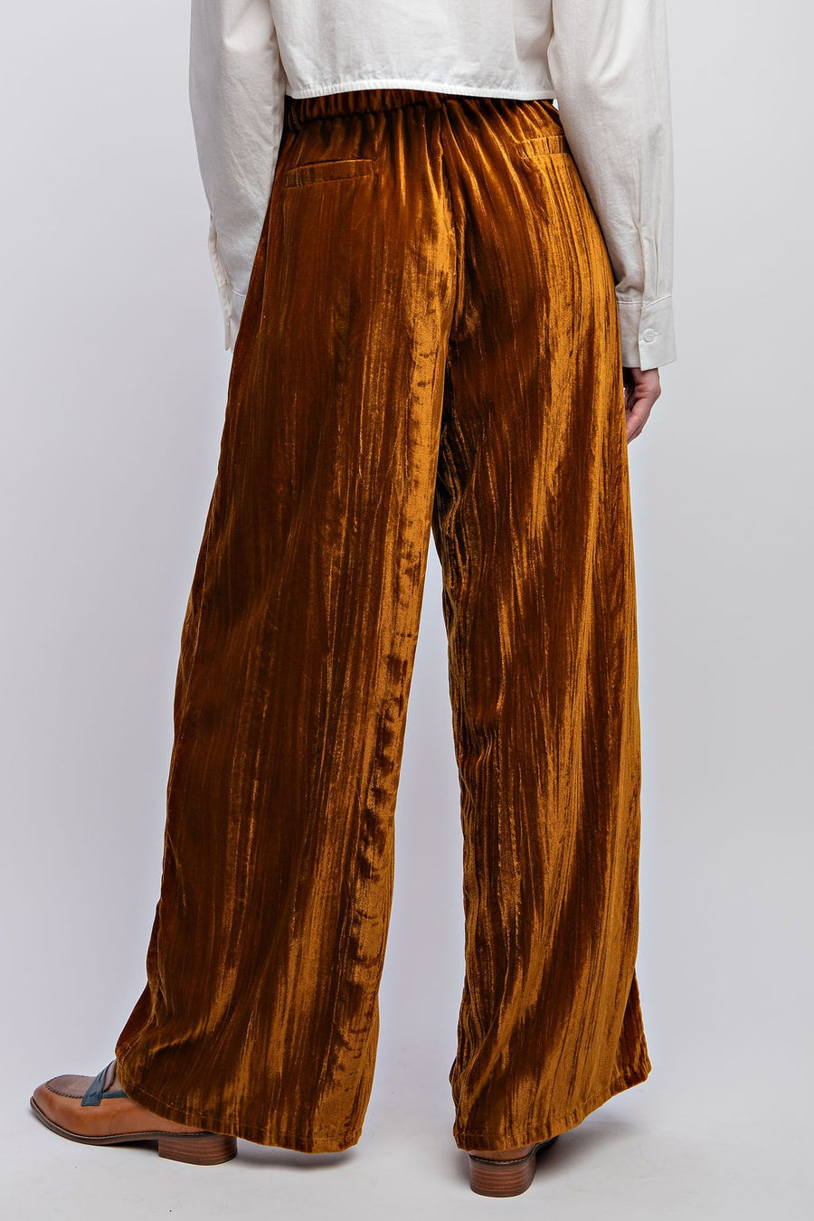 Auburn Velvet Pants