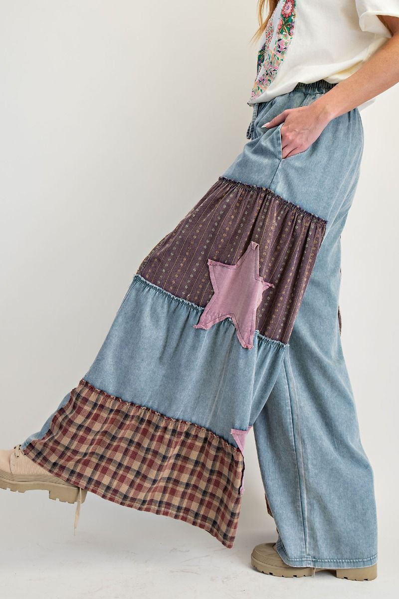 Star Patch Pants