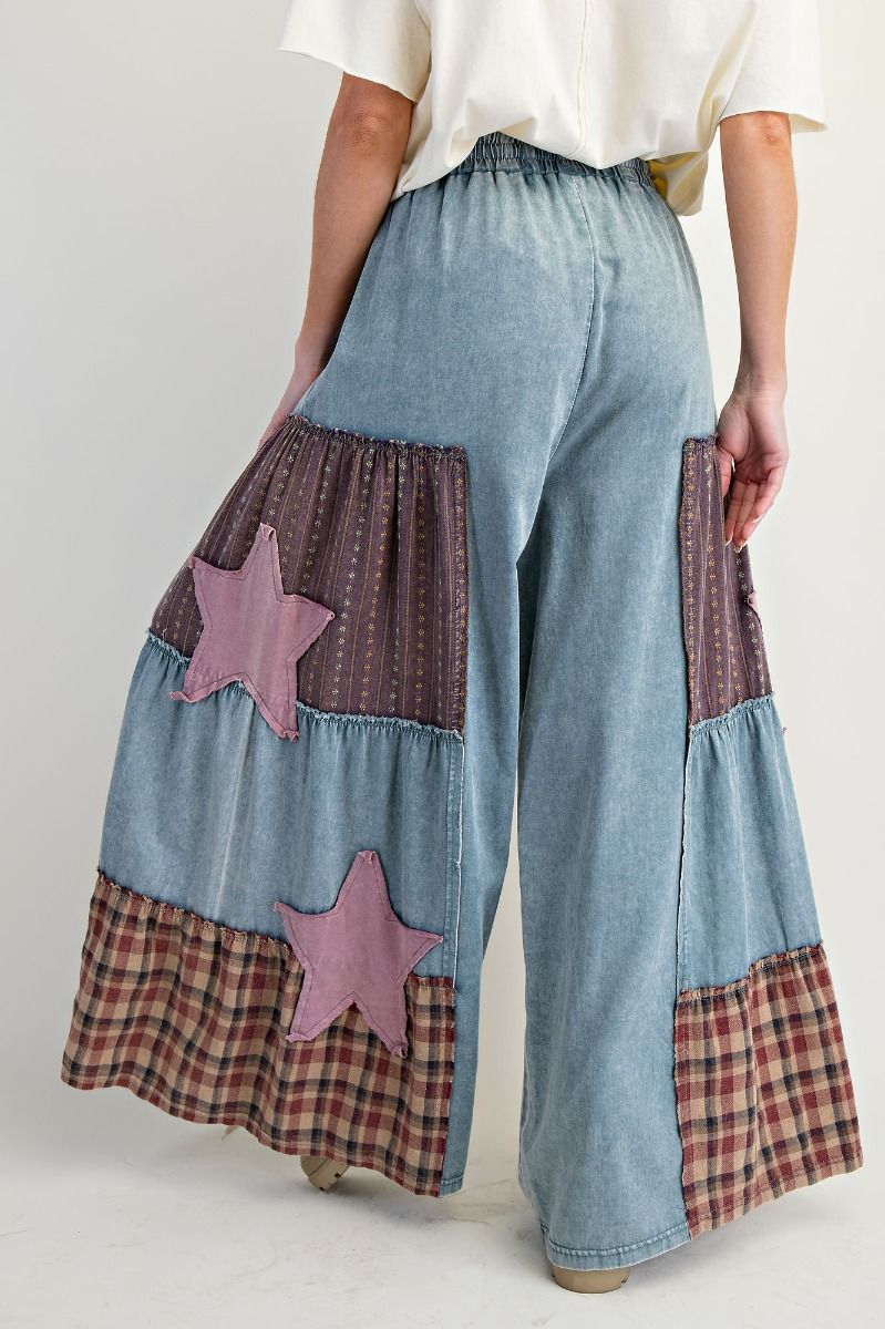 Star Patch Pants