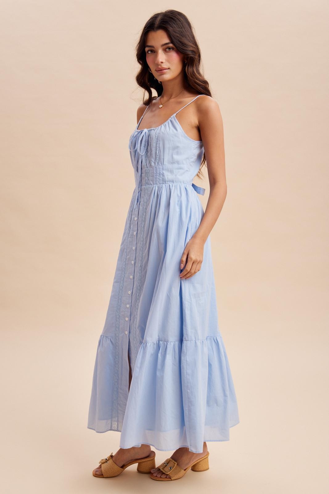 Button Down Maxi Dress