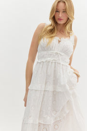 White Eyelet Dress