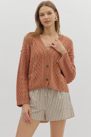 Cable Knit Cardigan
