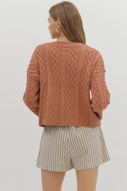 Cable Knit Cardigan