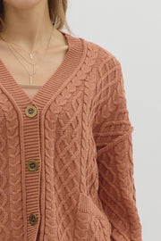 Cable Knit Cardigan