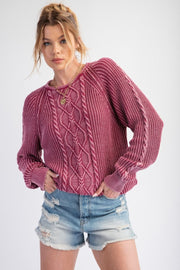 Plum Perfect Sweater