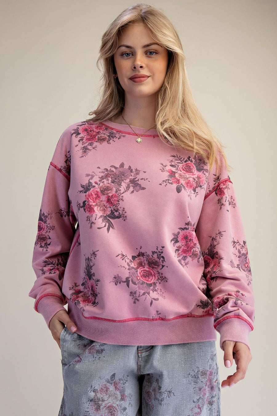 Vintage Rose Sweatshirt