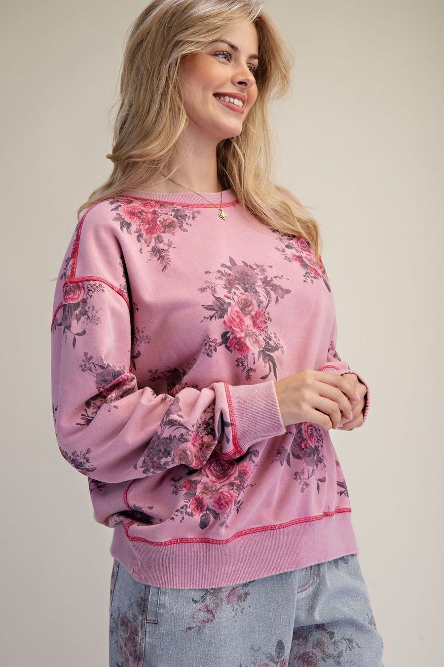 Vintage Rose Sweatshirt