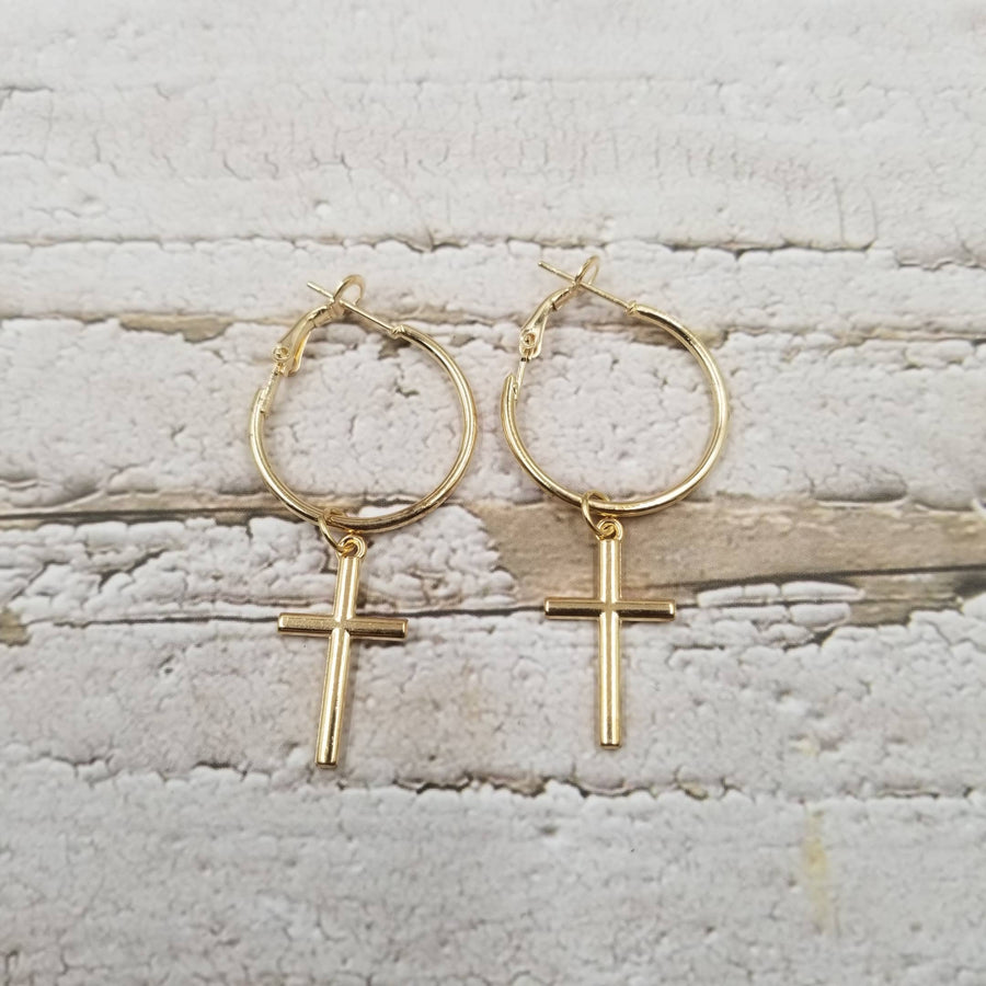 Cross Earring
