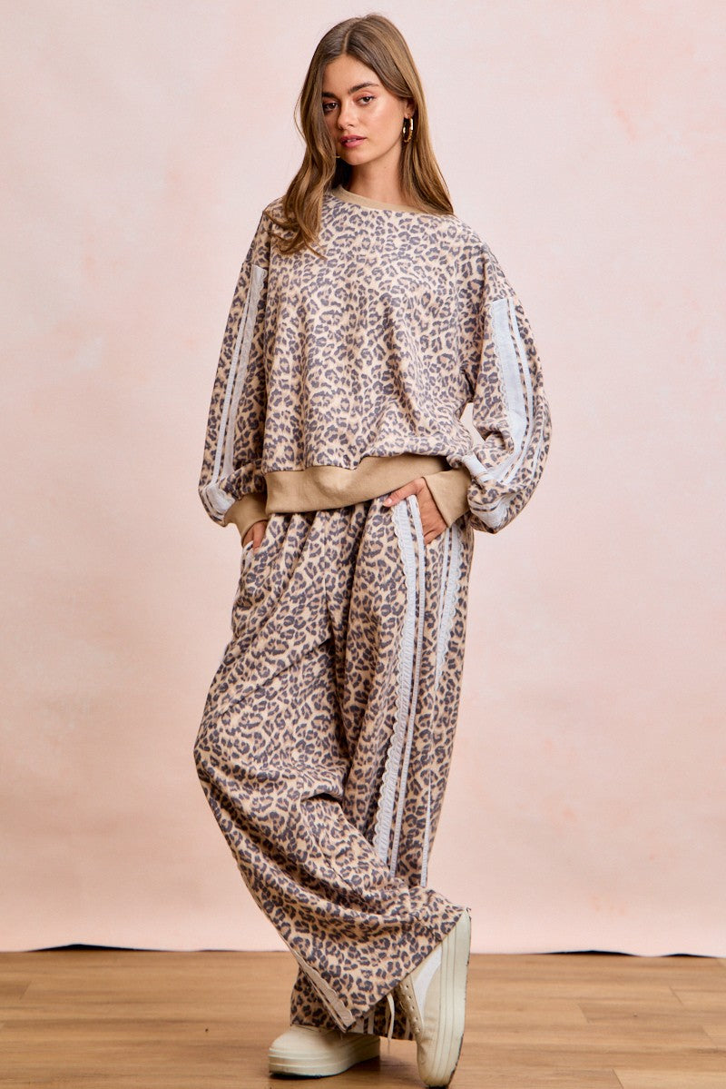 Leopard Sweatpants