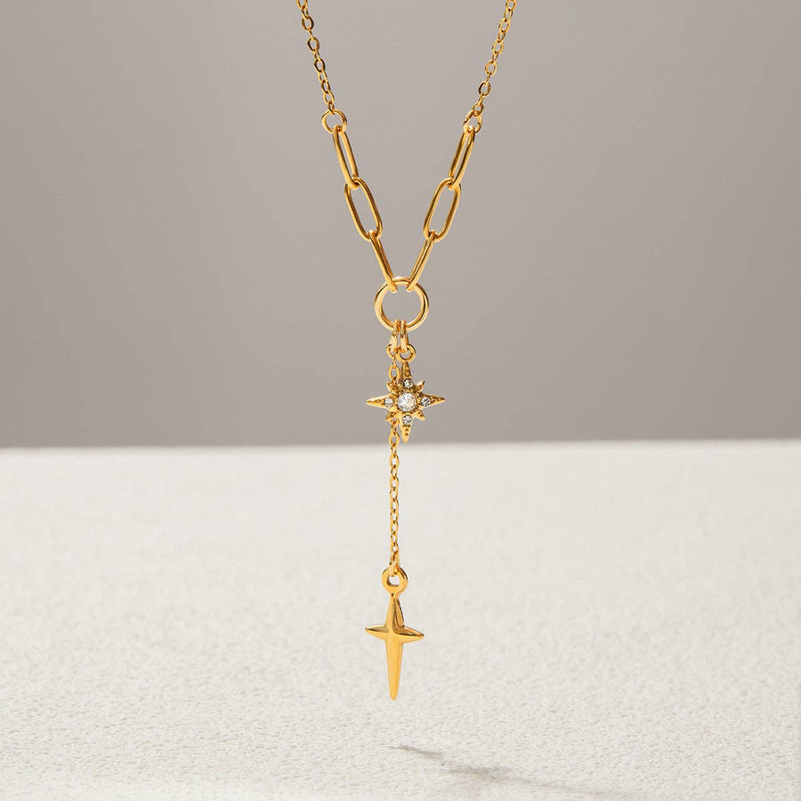 Chic Gold Plated Stainless Steel Choker Necklace