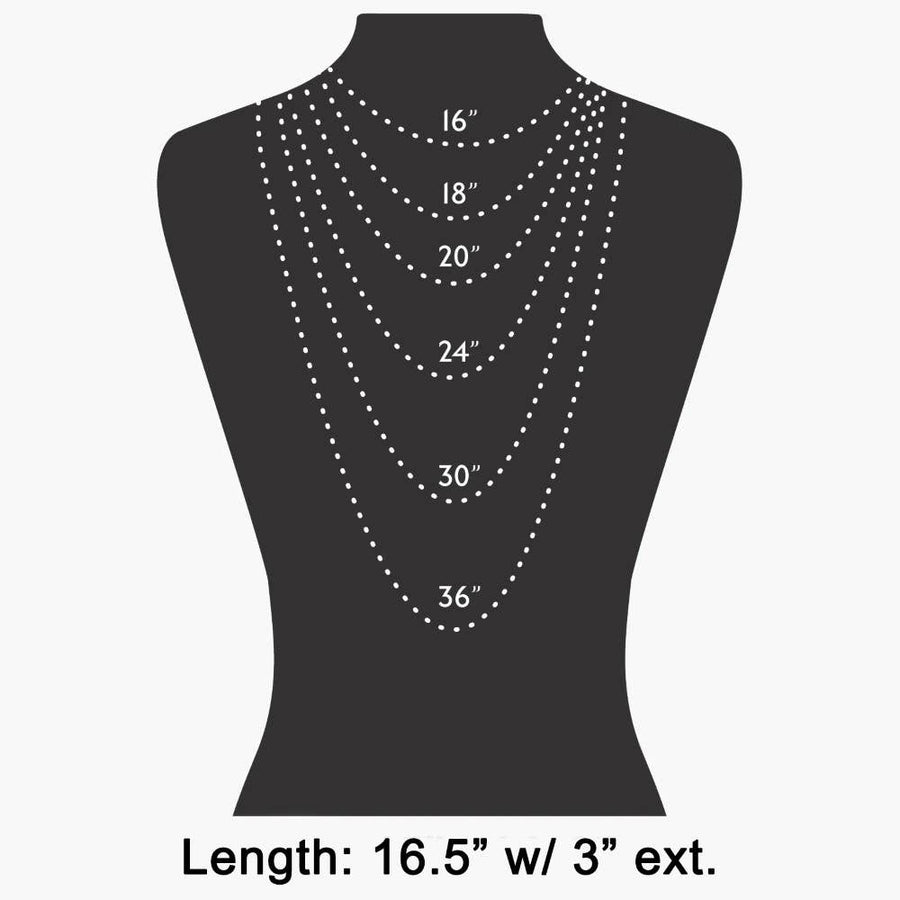 Cross Heart And Pearl Charms Chain Necklace