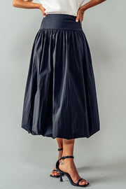 Balloon Midi Skirt