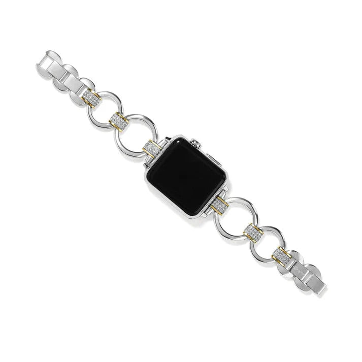 Silver Consign Meridian Brighton Apple Watch Band